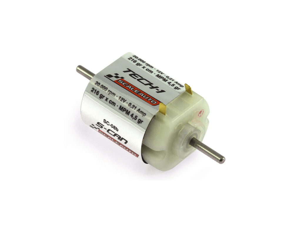 Scaleauto | Tech - 1 Motor - 20,000 RPM - 216g/cm | Short Can FC - 130 | SC - 0008B