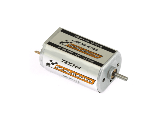 Scaleauto | Tech - 1 Motor - 21,3000 RPM - 285g/cm | Long Can FK - 180 | SC - 0011C