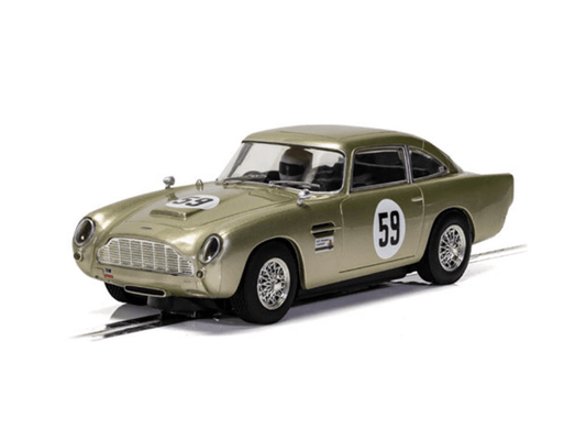 Scalextric | Aston Martin DB5 | #59 White Gold - AMOC Brands Hatch 2019 | C4166