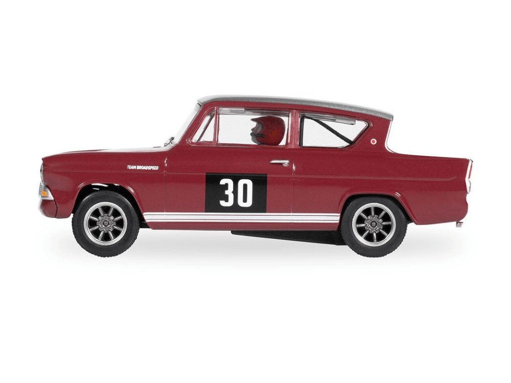 Scalextric | Ford Anglia105E Broadspeed | 30 Broadspeed Engineering - BSCC 1966 | C4546