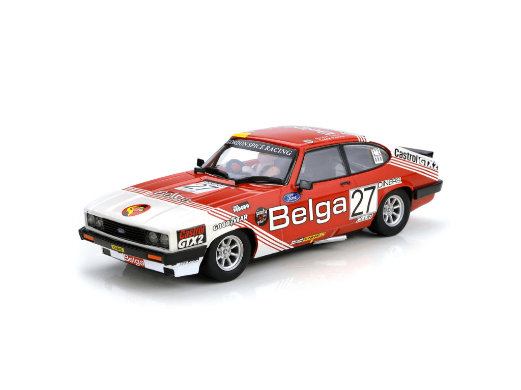 Scalextric Ford Capri Mk III 3 0 S 27 Belga Spa 1978 C4349 scalextric-ford-capri-mk-iii-3-0-s-27-belga-spa-1978-c4349