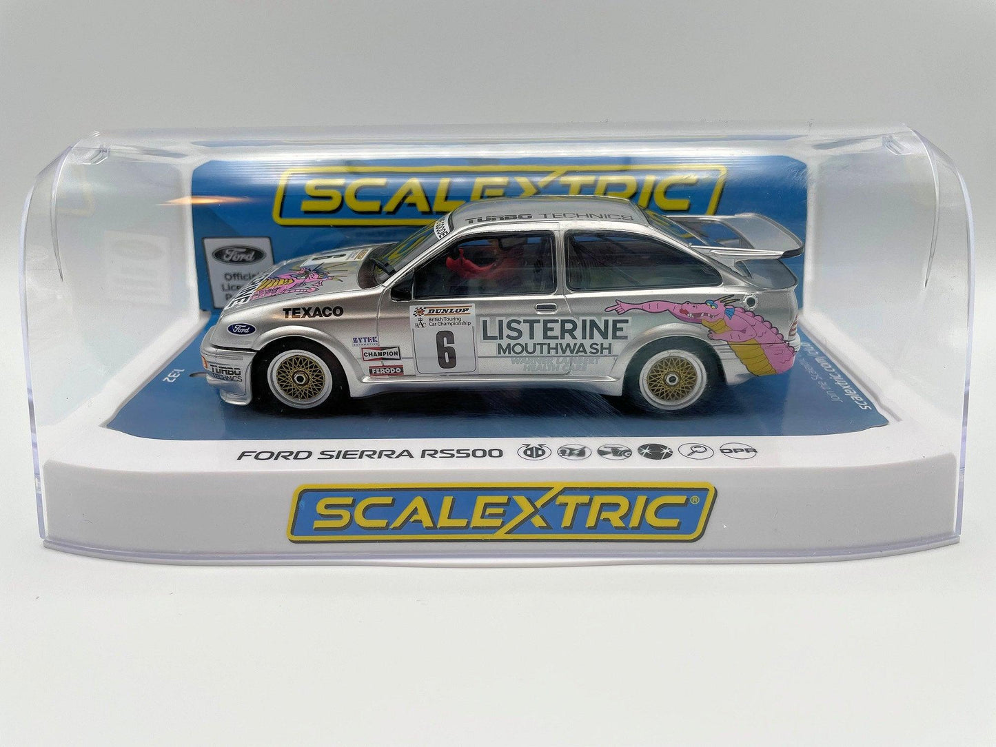 Scalextric - Ford Sierra Cosworth RS500 - #6 Listerine - BTCC 1987 - C4146