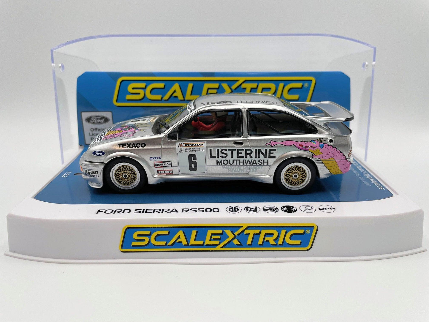 Scalextric - Ford Sierra Cosworth RS500 - #6 Listerine - BTCC 1987 - C4146