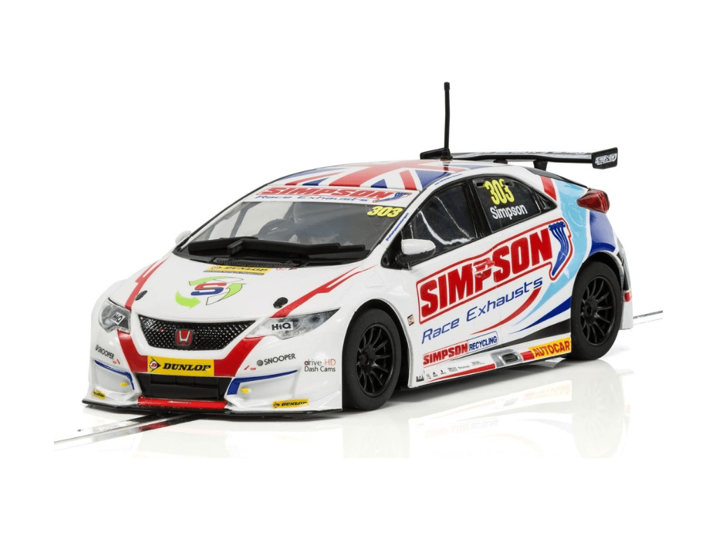 Scalextric | Honda Civic Type R | #303 Simpson - BTCC 2017 | C3915