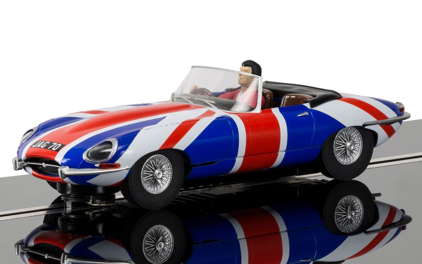 Scalextric | Jaguar E - Type Series 1 Roadster | Union Jack | C3878
