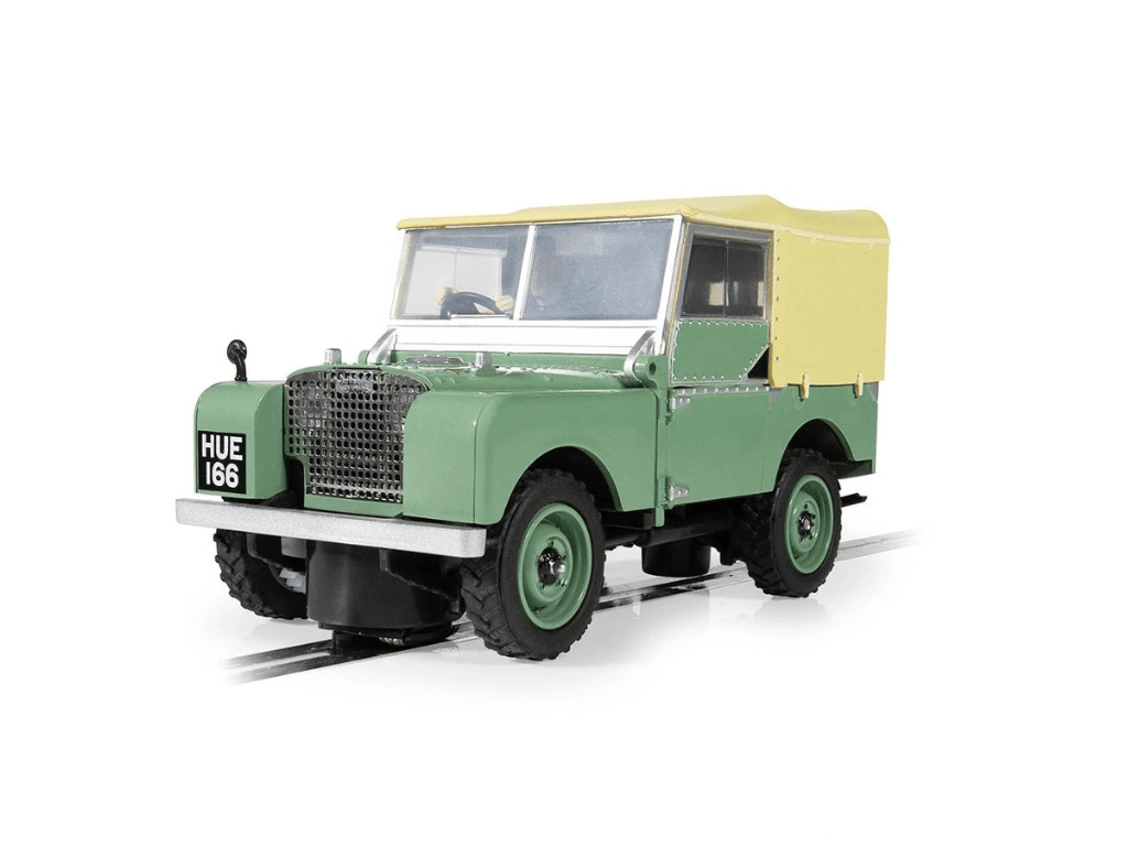 Scalextric | Land Rover Series I | Grasmere Green (HUE166) | C4600 | 1/32 Scale Slot Car