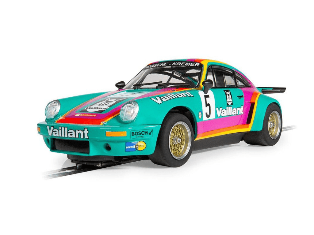 Scalextric | Porsche 911 Carrera RSR 3.0 | 5 Vaillant Kremer - DRM 1976 | C4439
