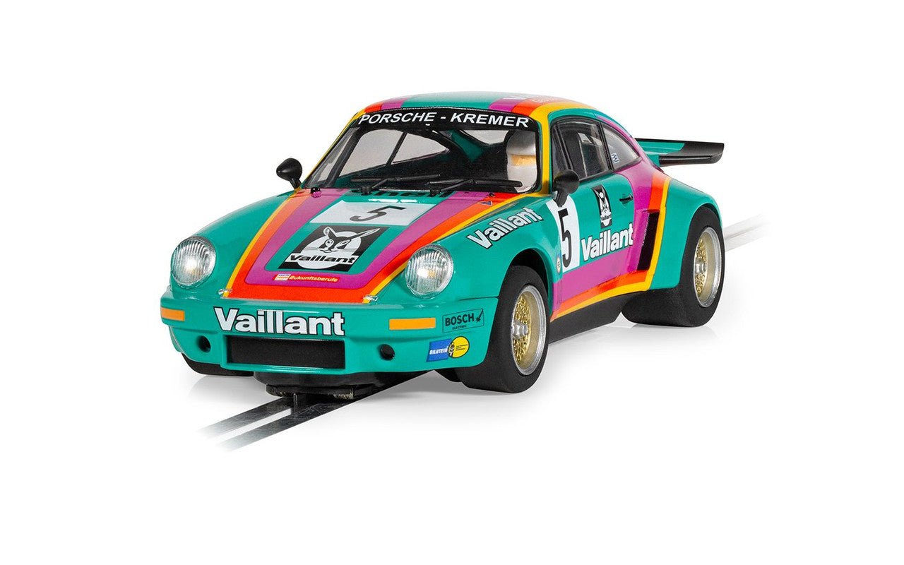 Scalextric | Porsche 911 Carrera RSR 3.0 | 5 Vaillant Kremer - DRM 1976 | C4439