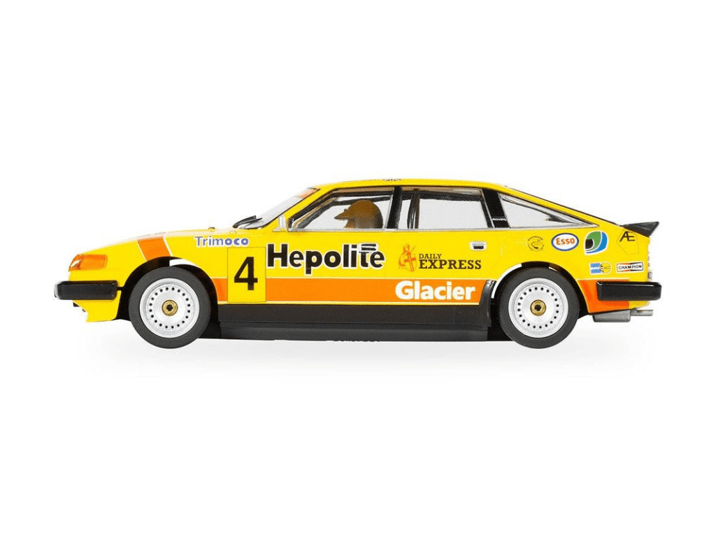 Scalextric | Rover SD1 Vitesse | 4 Hepolite Glacier Racing - BSCC 1983 | C4534