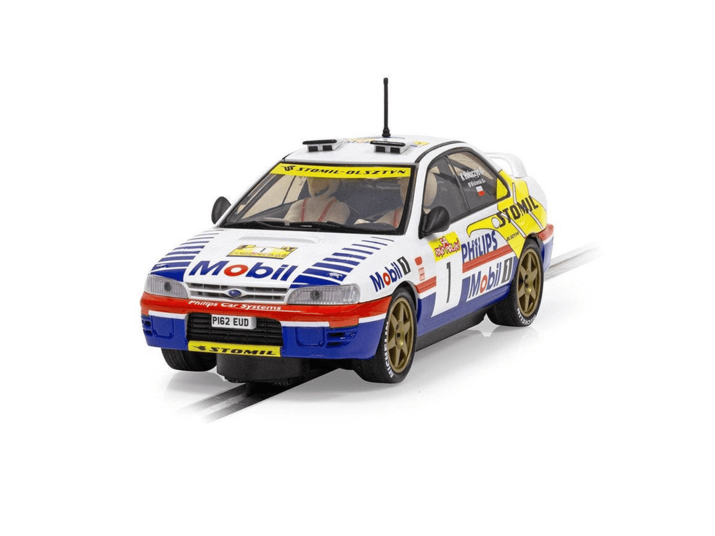 Scalextric | Subaru Impreza 555 | 1 Stomil Olsztyn Mobil1 - ERC 1997 | C4507