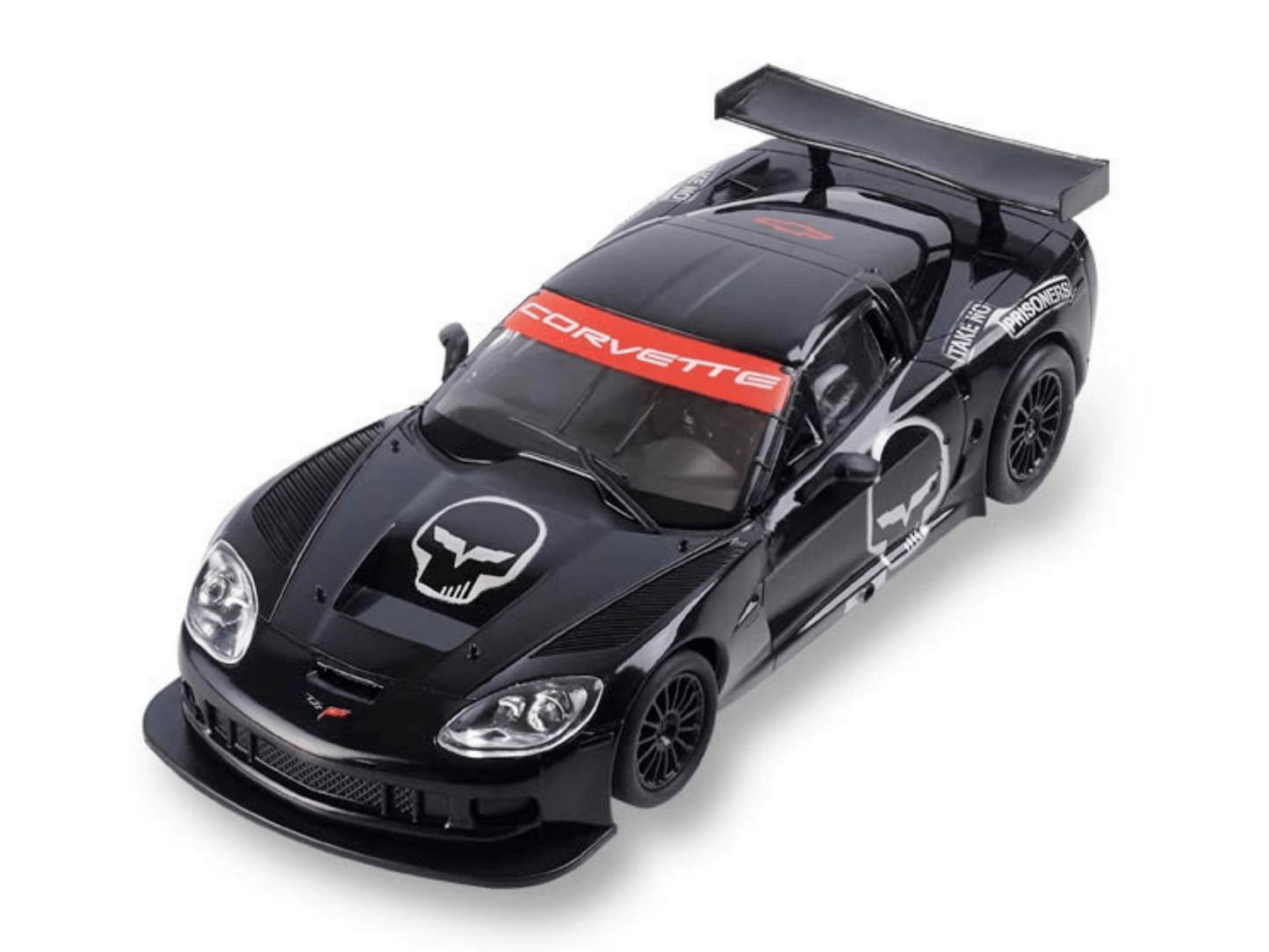 SCX Classic | Chevrolet Corvette C6.R | Presentation Model - Black Skull | Analog | U10431