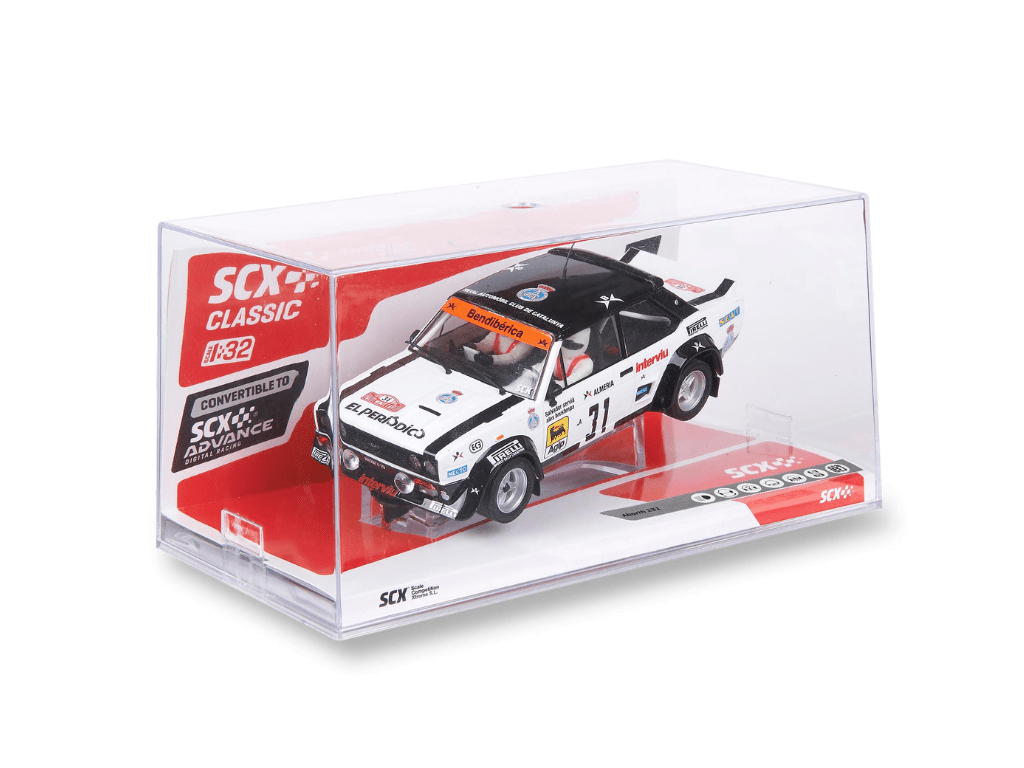 SCX Classic | Fiat Abarth 131 | 31 El Periodico | U10611 | 1/32 Slot Car