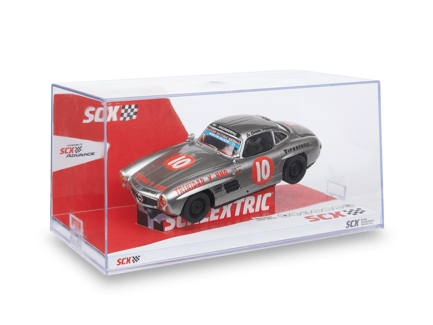 SCX Classic | Mercedes - Benz 300 SL Coupé | 10 Trinidad - Oldtimer Grand Prix 2022 | Analog | U10557
