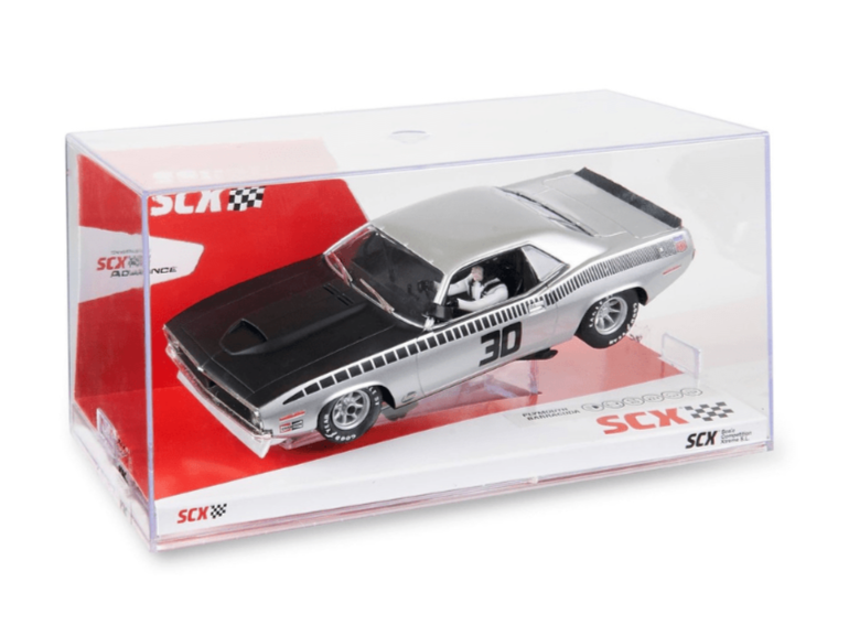 SCX Classic | Plymouth AAR 'Cuda | #30 Silver - Trans - Am 1970 | Analog | PRE - ORDER - U10432