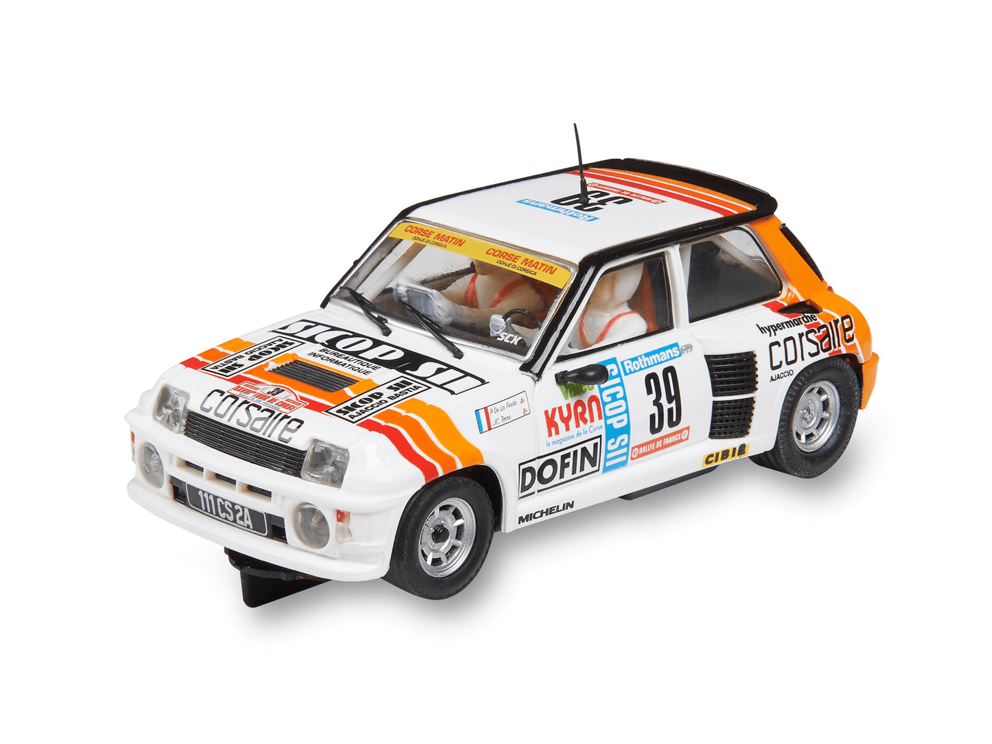 SCX Classic | Renault 5 Turbo | 39 Corsaire - WRC 1984 | Analog | U10554