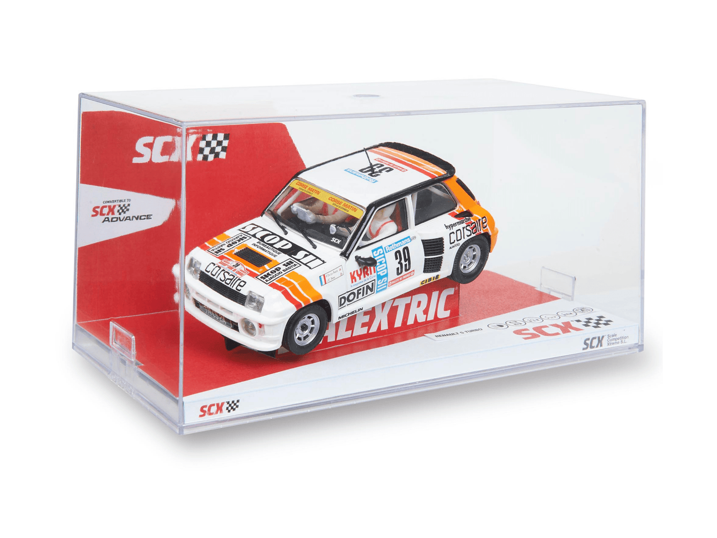 SCX Classic | Renault 5 Turbo | 39 Corsaire - WRC 1984 | Analog | U10554