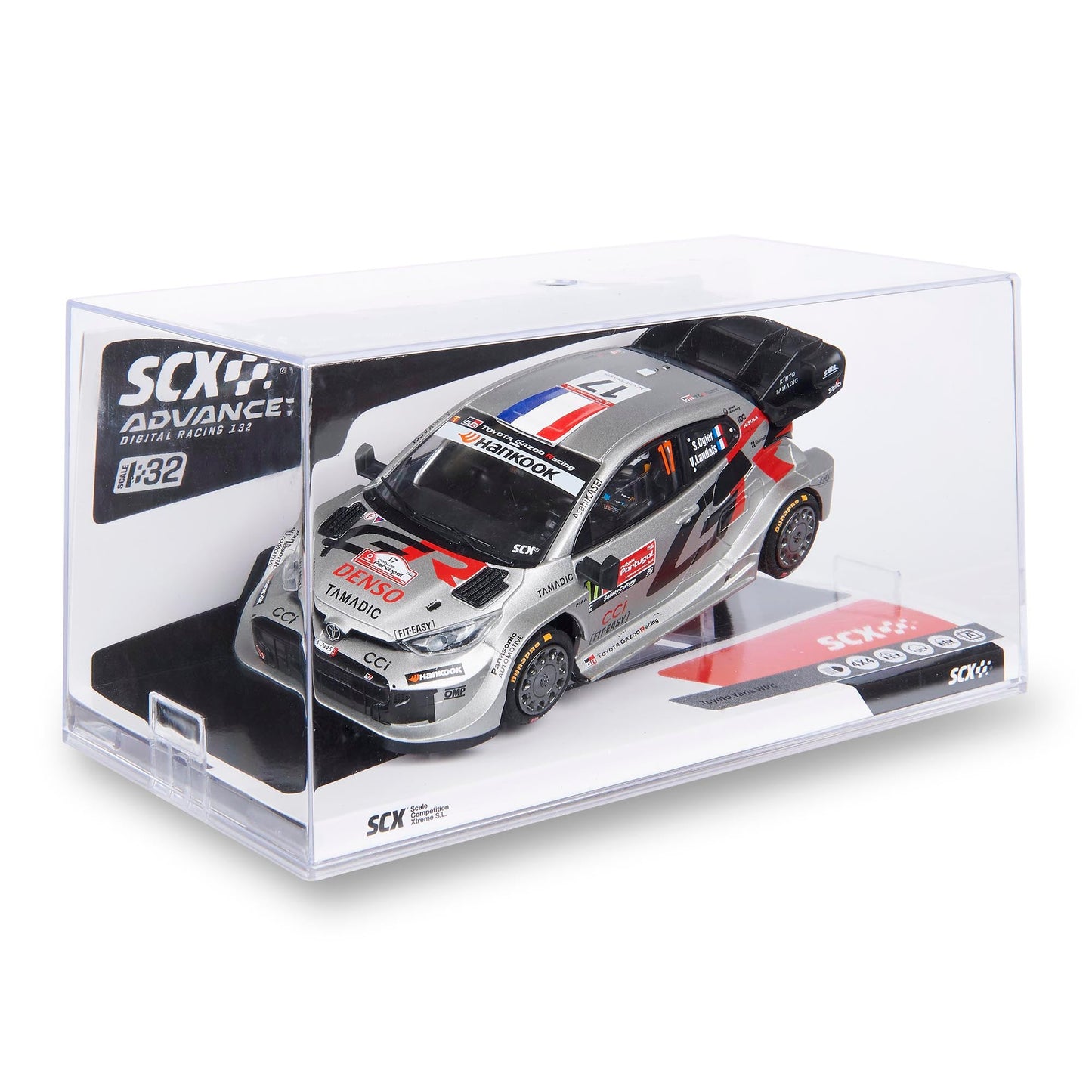 SCX Classic | Toyota GR Yaris Rally1 | 17 Gazoo Racing | U10607 | 1/32 Slot Car