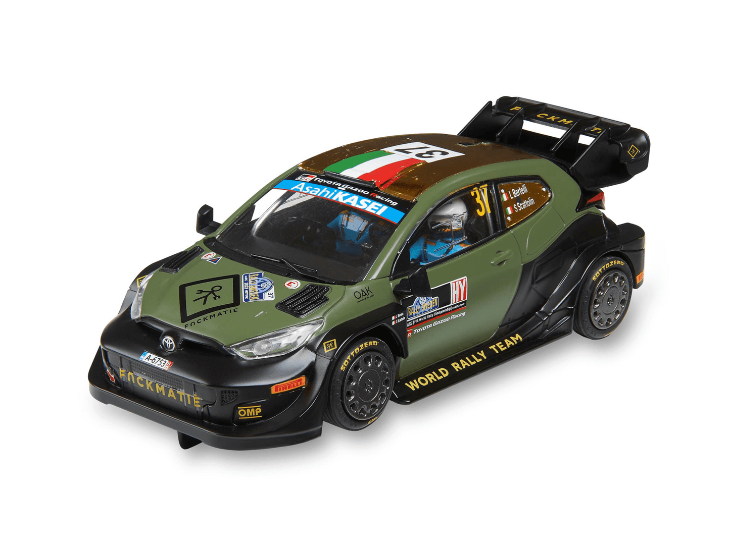 SCX Classic | Toyota GR Yaris Rally1 | 37 Fnckmatiè - WRC 2023 | Analog 4WD | U10535