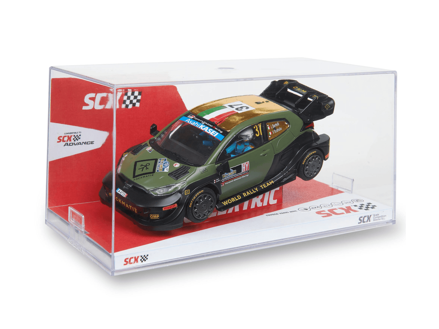 SCX Classic | Toyota GR Yaris Rally1 | 37 Fnckmatiè - WRC 2023 | Analog 4WD | U10535