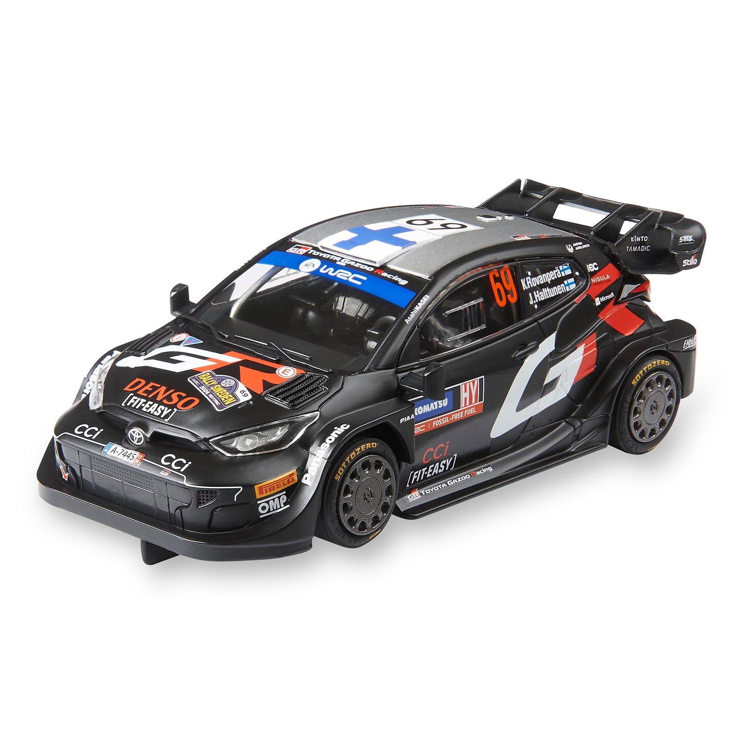 SCX Classic | Toyota GR Yaris Rally1 | #69 Gazoo Racing - WRC 2024 | Analog 4WD | PRE - ORDER - U10529