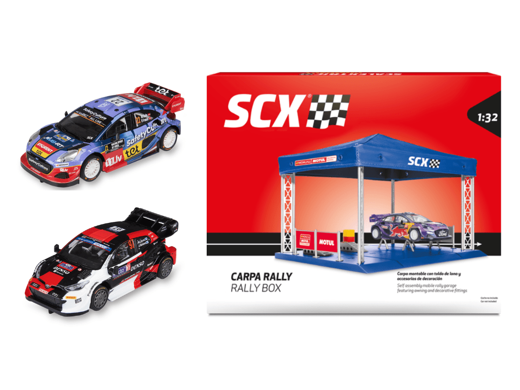SCX Classic | WRC Rally Set | Bundle 5 | 1/32 Slot Cars – Amanda's