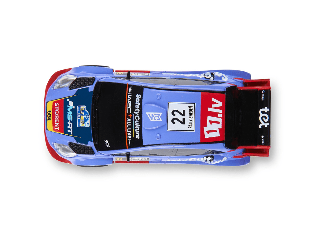 SCX Compact | Ford Puma Rally1 | 22 Safety Culture | C10579 | 1/43 Slot Car