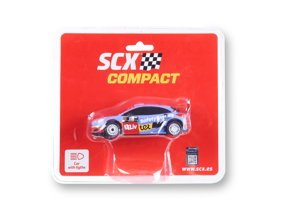 SCX Compact | Ford Puma Rally1 | 22 Safety Culture | C10579 | 1/43 Slot Car