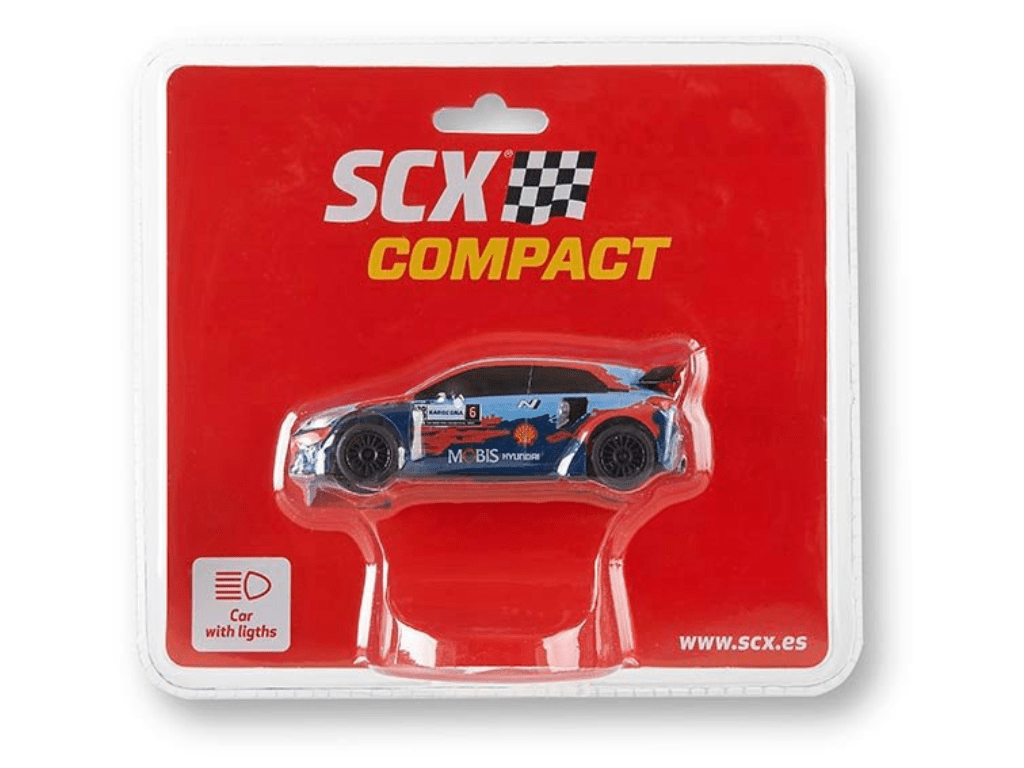 SCX Compact | Hyundai i20 Coupe WRC | 6 Shell Mobis | C10514 | 1/43 Slot Car