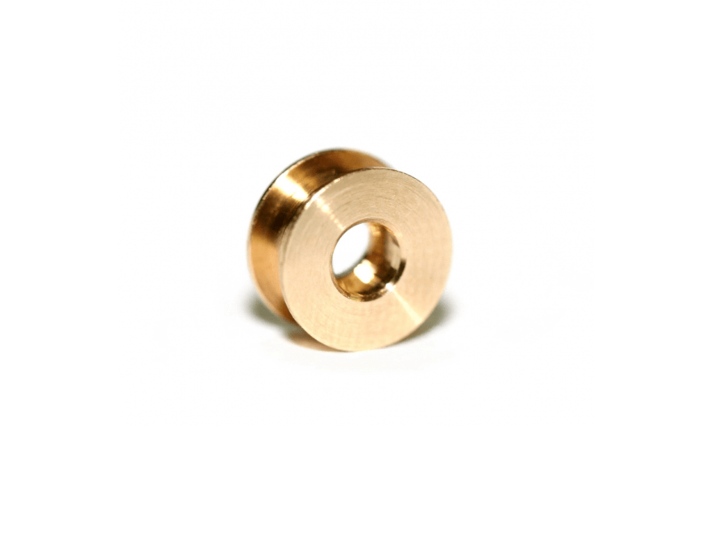 Sloting Plus | Double Flange Bushings - Evo | Brass - Self - Lubricating | 3/32” Axle | x2 Pack | SP051002