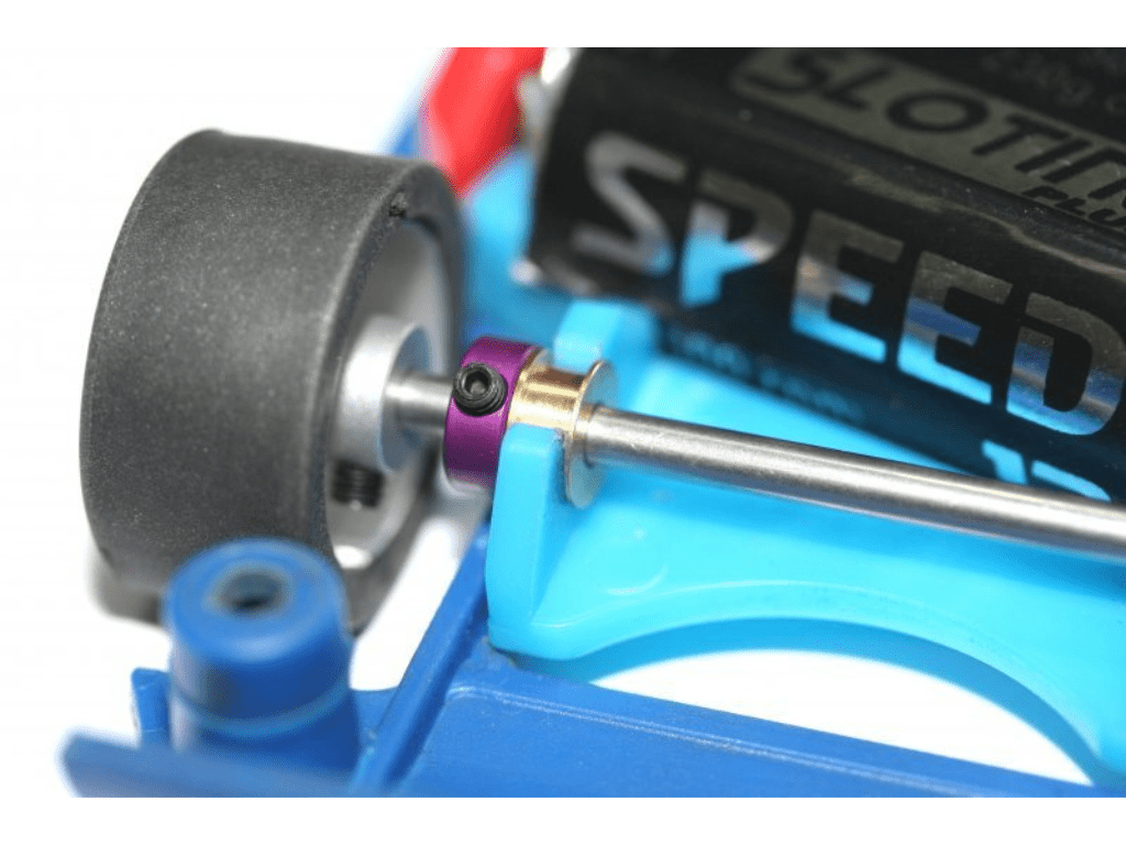 Sloting Plus | Double Flange Bushings - Standard | Brass | 3/32” Axle | x4 Pack | SP051003