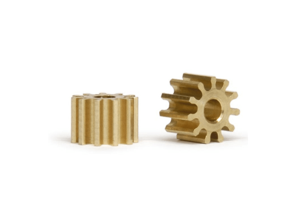 Slot.it | Anglewinder Pinion Gear - Brass | 6.75mm Diameter | 11 Tooth | x2 Pack | PI6711O