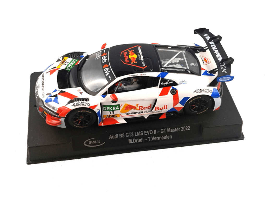 Slot.it | Audi R8 GT3 LMS Evo II | 33 Red Bull CCM | CA58C | 1/32 Slot Car