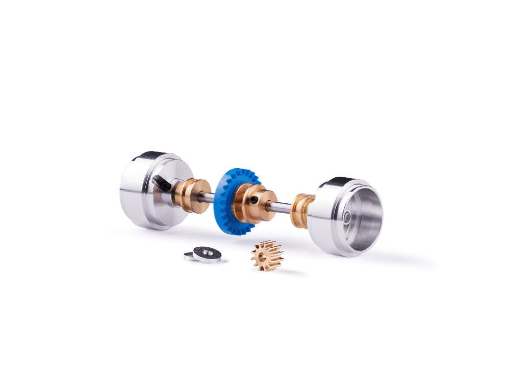 Slot.it | Axle Assembly w/ Wheels - Starter Kit for Older Carrera Models | Inline | KK03C