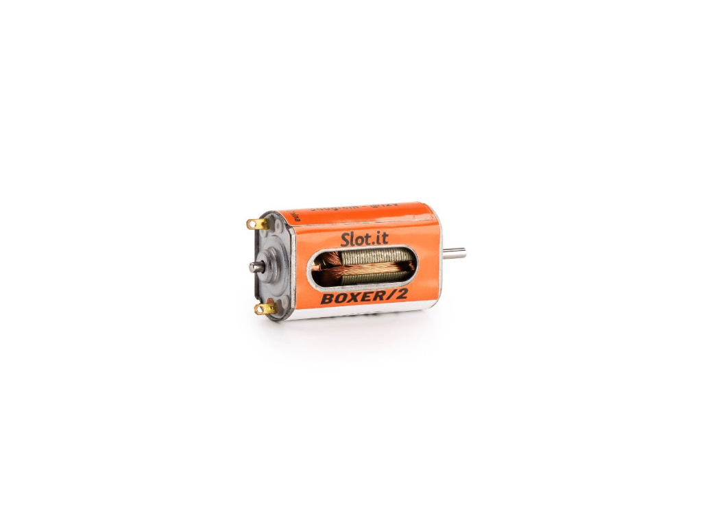 Slot.it | Boxer / 2 - 21.5 Motor - 21,500 RPM - 340g/cm | Long Can | MN08CH