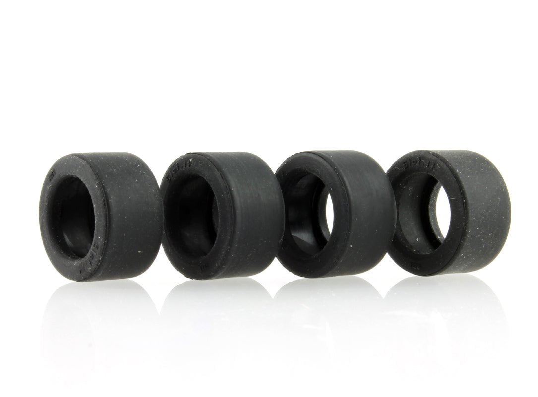 Slot.it | C1 Rubber Tires | 17.8x9.5mm - Slick | x4 Pack | PT1228C1