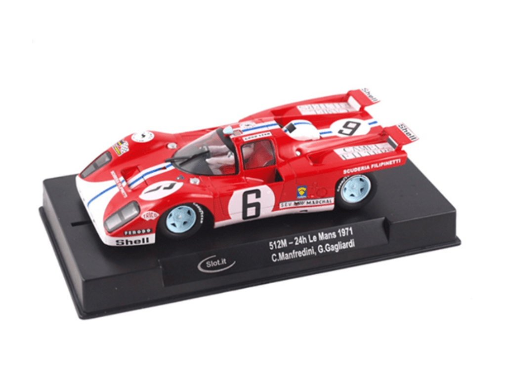 Slot.it | Ferrari 512M | #6 Scuderia Filipinetti - Le Mans 1971 | PRE - ORDER - CA51D