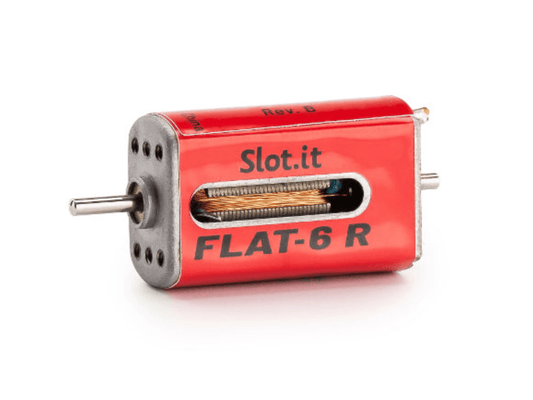Slot.it | Flat - 6 R Motor - 22,000 RPM - 220g/cm | Slim Long Can | MN11H - 2