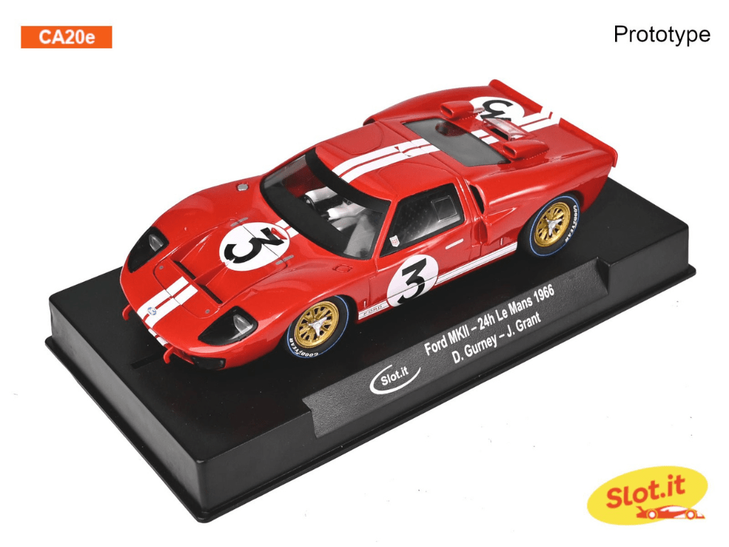 Slot.it | Ford GT40 Mk II | 3 Shelby American - Le Mans 1966 | CA20E