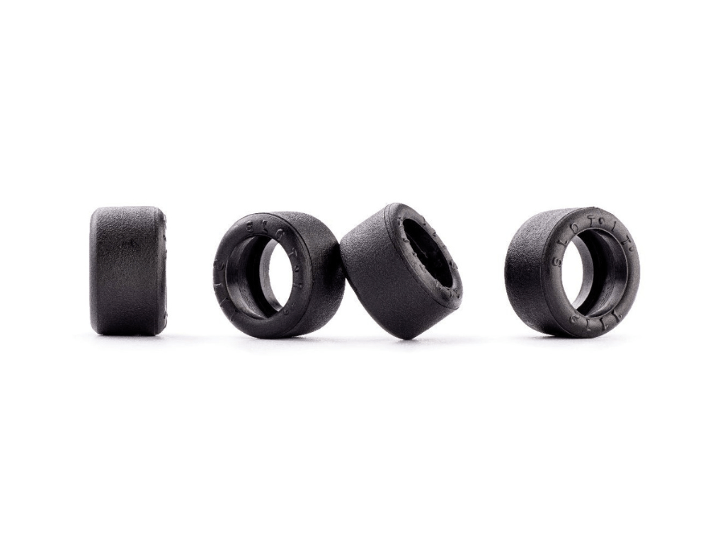 Slot.it | G25 Rubber Tires | 20x11mm - Slick | x4 Pack | PT1172G25