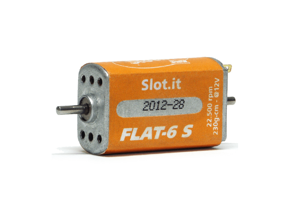Slot.it | Motor - Flat - 6 S 22.5K RPM | Slim Long Can | MN13CH | 1/32 Slot Car Parts
