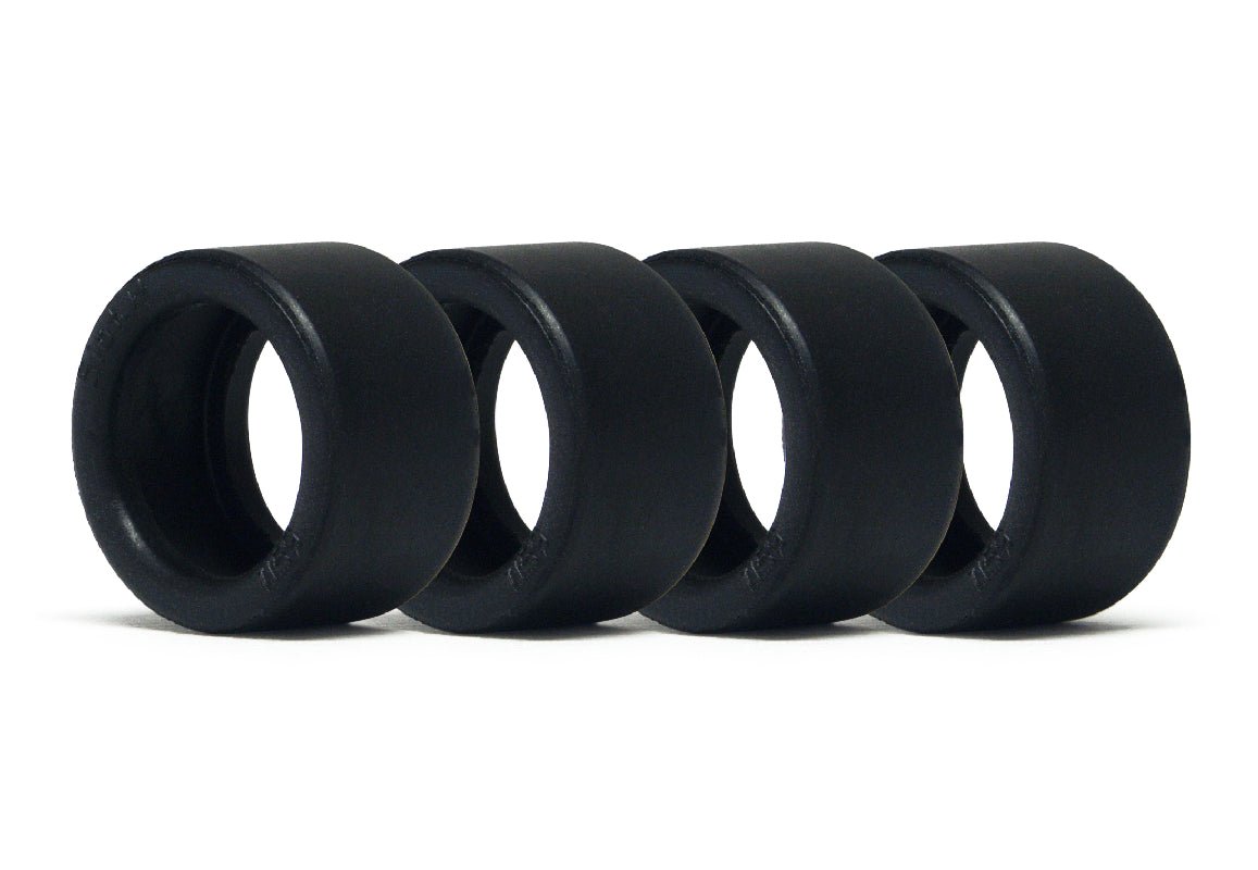 Slot.it | P6B Rubber Tires | 19x10mm - Slick | x4 Pack | PT1027P6B