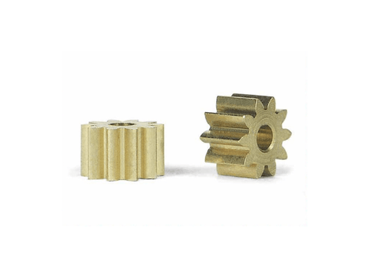 Slot.it | Sidewinder Pinion Gear - Brass | 6.5mm Diameter | 10 Tooth | x2 Pack | PS10