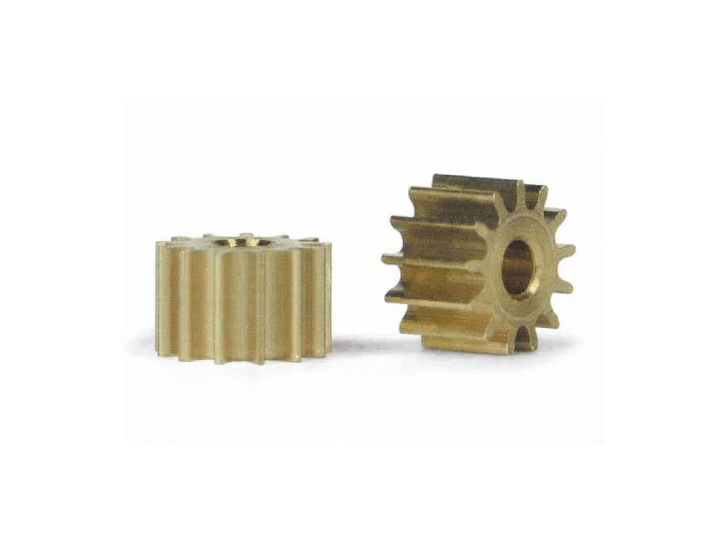 Slot.it | Sidewinder Pinion Gear - Brass | 6.5mm Diameter | 13 Tooth | x2 Pack | PS13