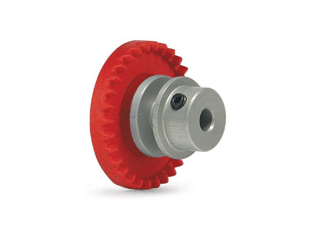 Slot.it | Step 2 Inline Crown Gear - Aluminum | 30 Tooth | 3/32" / 2.38mm Axles | GI30 - AL