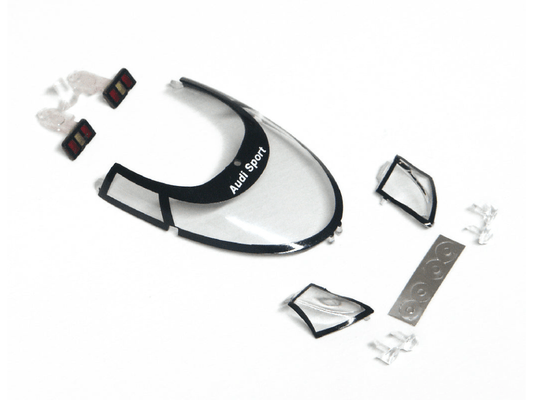 Slot.it | Transparent Parts Kit | Audi R8C - Reloaded Models | CS12V