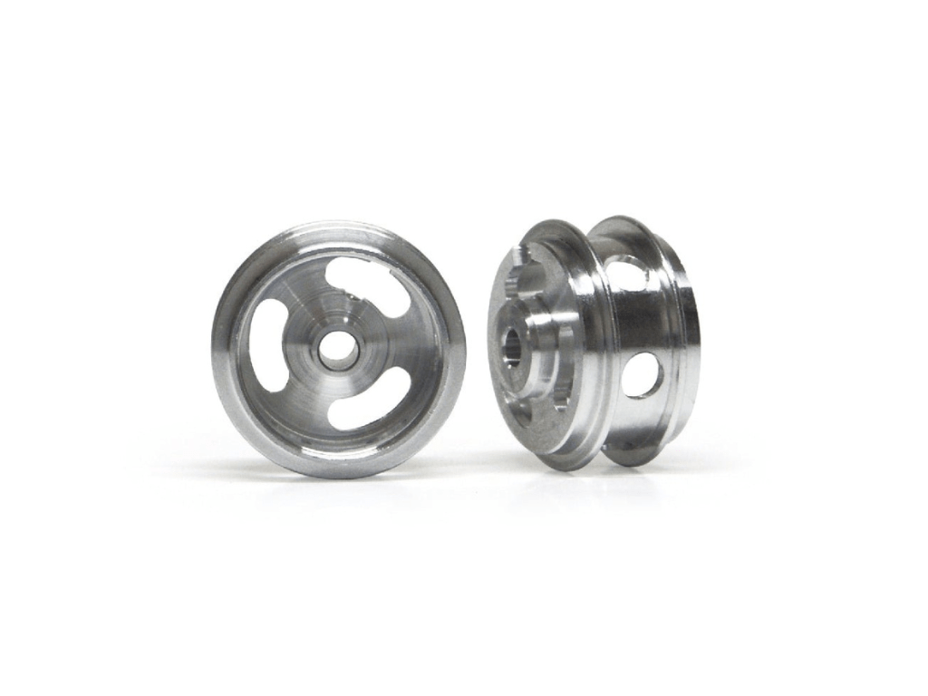 Slot.it | Wheels | Aluminum - Hollow Shoulders | 15.8x8.2mm | Short Hub | x2 Pack | W15808215AH