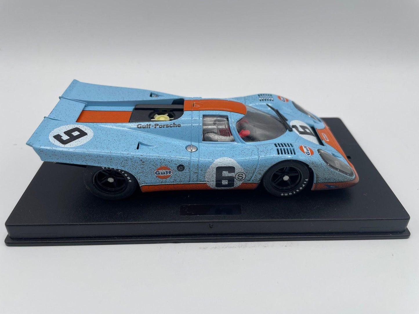 Slotwings - Porsche 917K - #6 Gulf - Brands Hatch 1971 - Race Dirty Effect - W005 - 05A - Amanda’s Hobbies