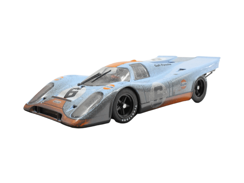 Slotwings | Porsche 917K | #6 Gulf - Brands Hatch 1971 | Race Dirty Effect | W005 - 05A