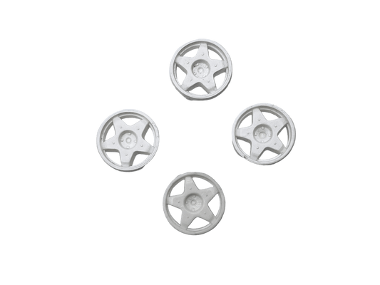 Teamslot | Wheel Inserts | OZ 5 Spoke - White | 17” Wheel | T17007