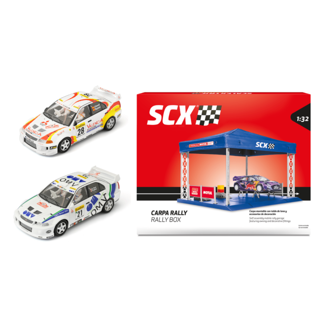 Scaleauto | Mitsubishi Lancer Evo V | 28 Valencia Terra - WRC 1999 | R 4WD Series | SC - 6369R